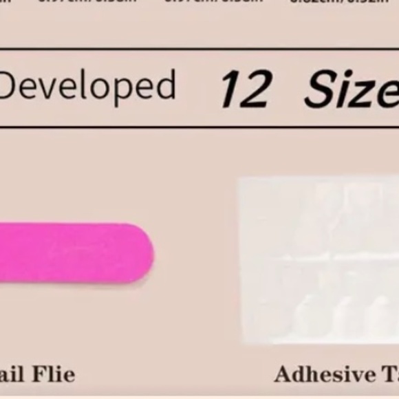 π₯2for15$π₯French manicure style reusable false nails - Picture 7 of 7